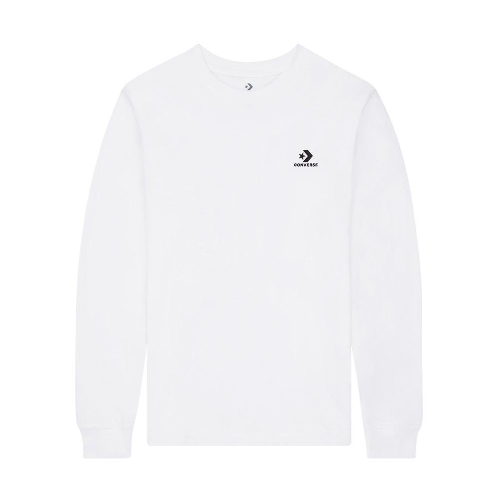 Converse Embroidered Star Chevron Erkek Beyaz T-Shirt