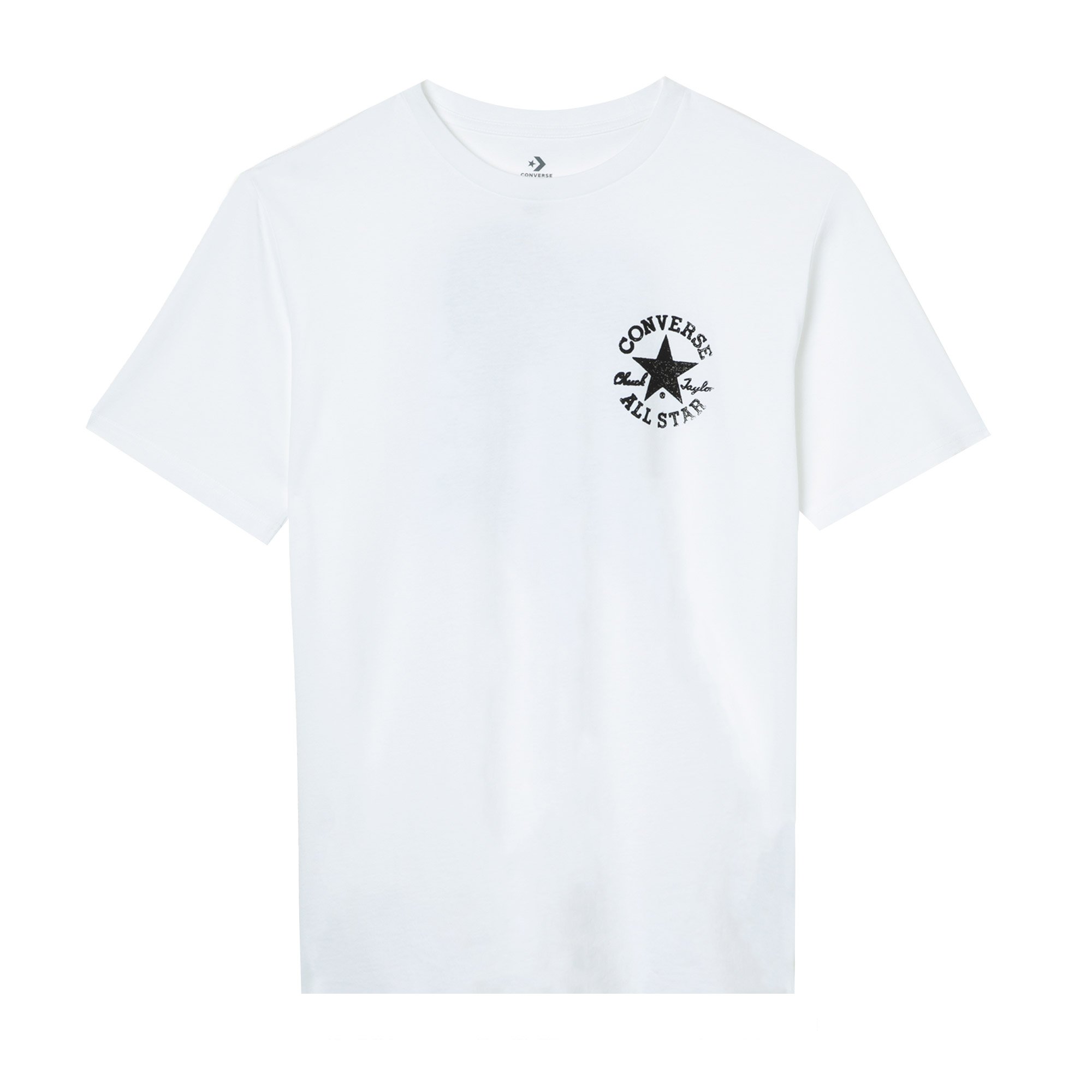 Stamped Chuck Patch Erkek Beyaz T-Shirt