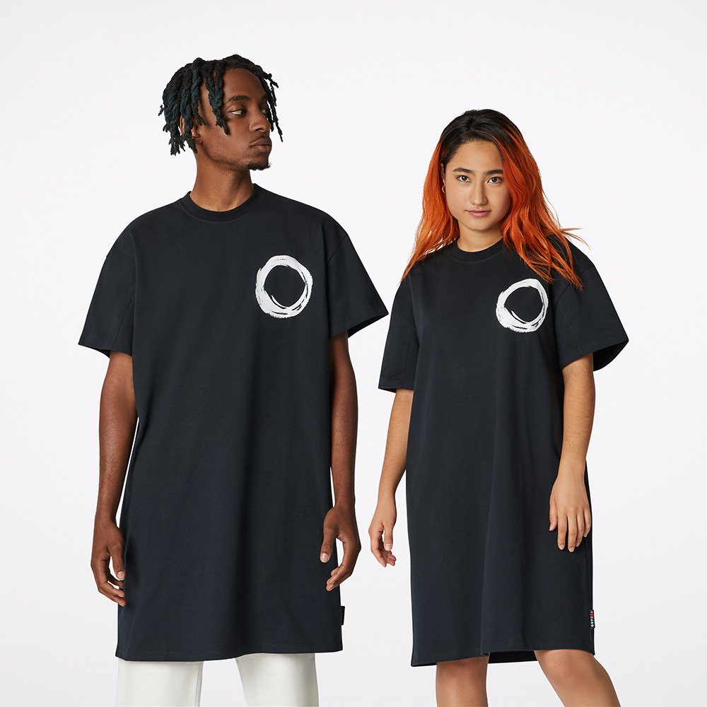 Shapes Rectangle Unisex Siyah T-Shirt