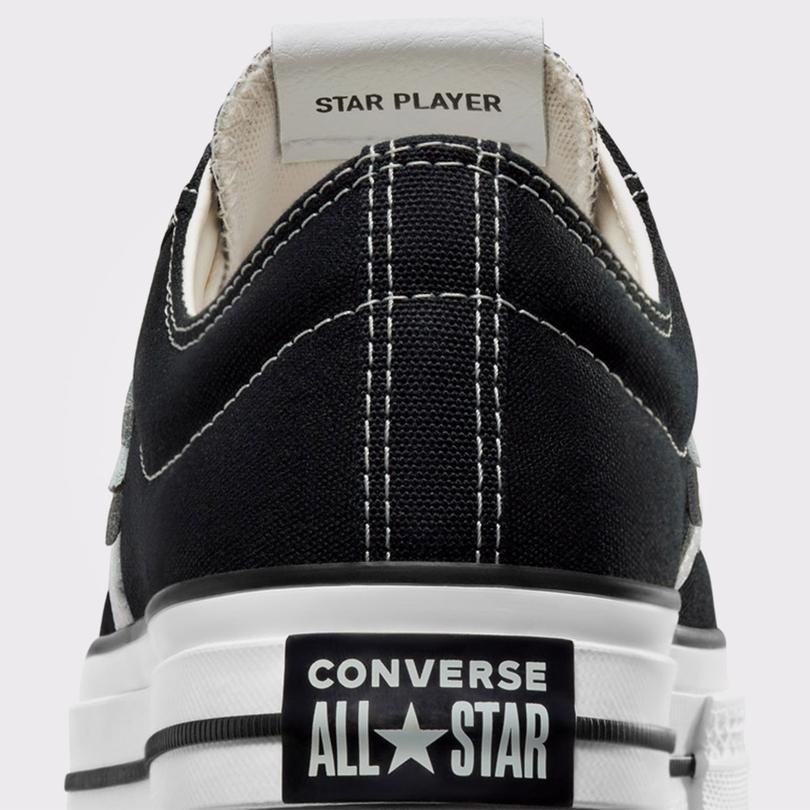 Converse Star Player 76 Premium Unisex Siyah Sneaker