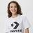  Converse Go-To Star Chevron Standard-Fit Unisex Beyaz T-Shirt