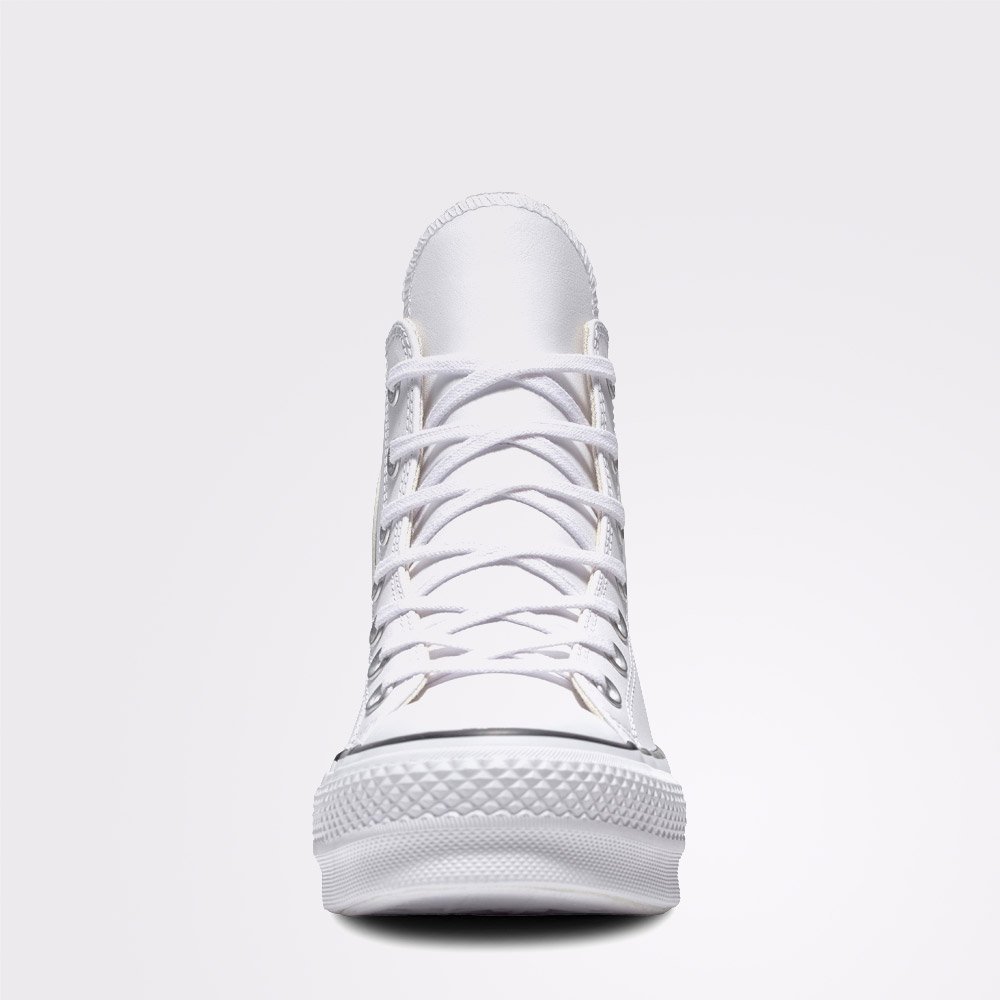 Converse Chuck Taylor All Star Lift Unisex Beyaz Deri Platform Sneaker