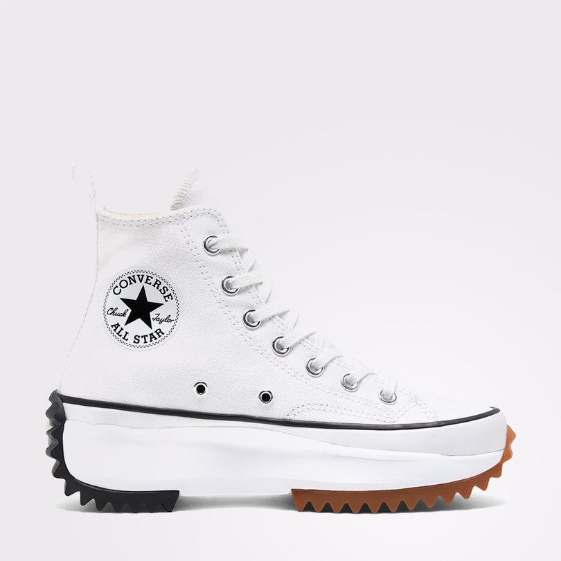 Converse Run Star Hike Unisex Beyaz Platform Sneaker