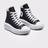 Converse Chuck Taylor All Star Move Unisex Siyah Deri Platform Sneaker