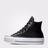  Converse Chuck Taylor All Star Lift Unisex Siyah Deri Platform Sneaker
