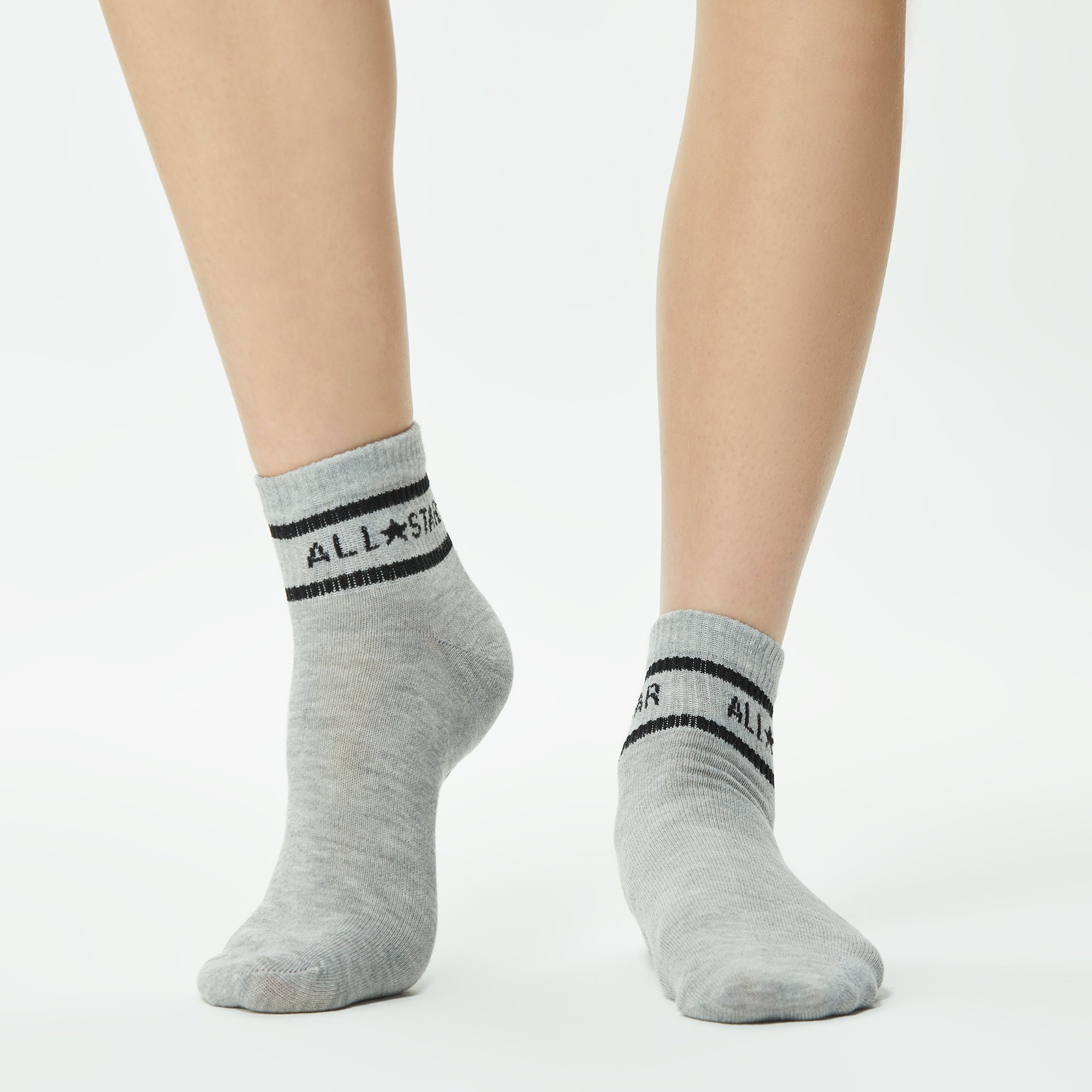 Converse Chuck Taylor Kadın 3'lü Renkli Anklet Çorap