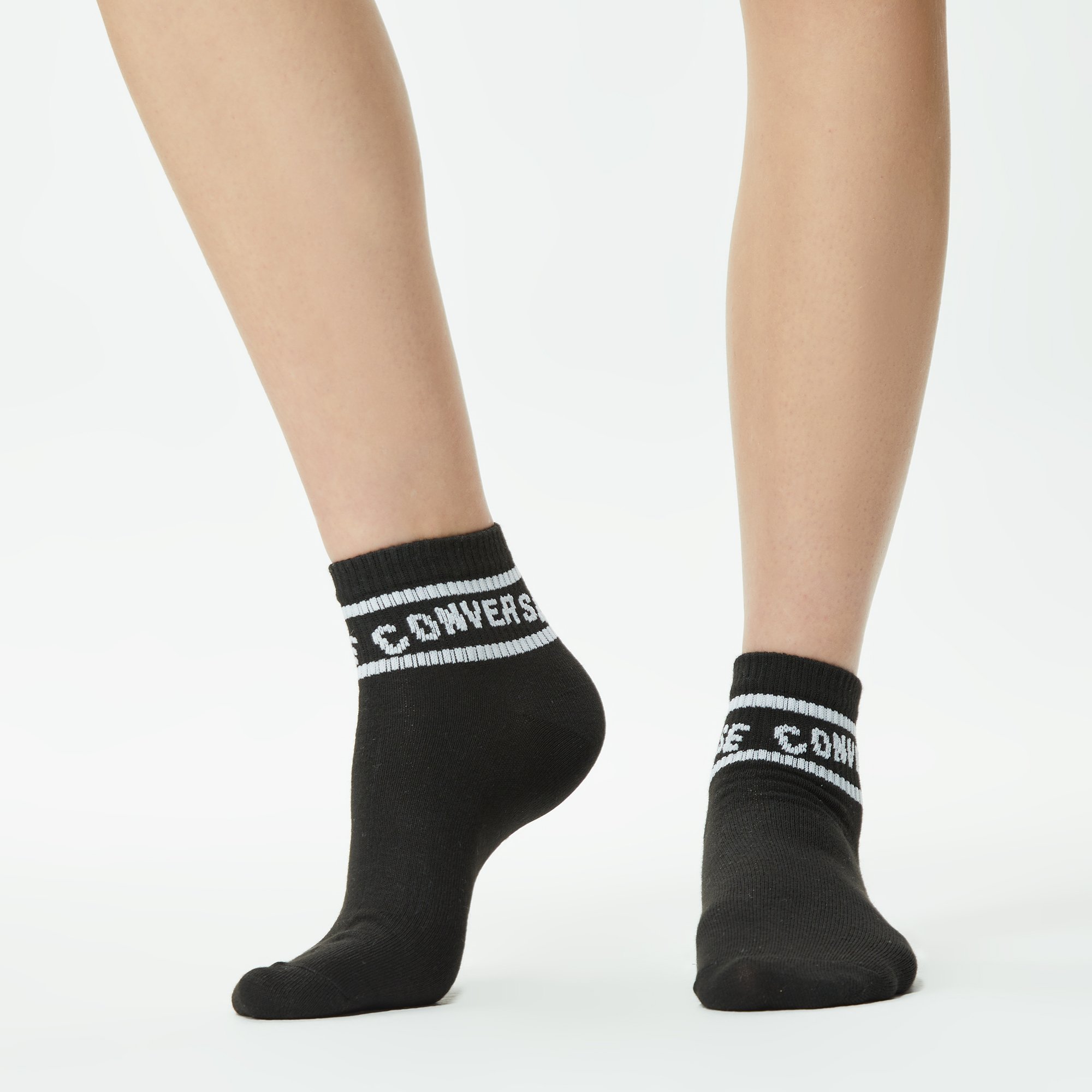 Converse Chuck Taylor Kadın 3'lü Renkli Anklet Çorap