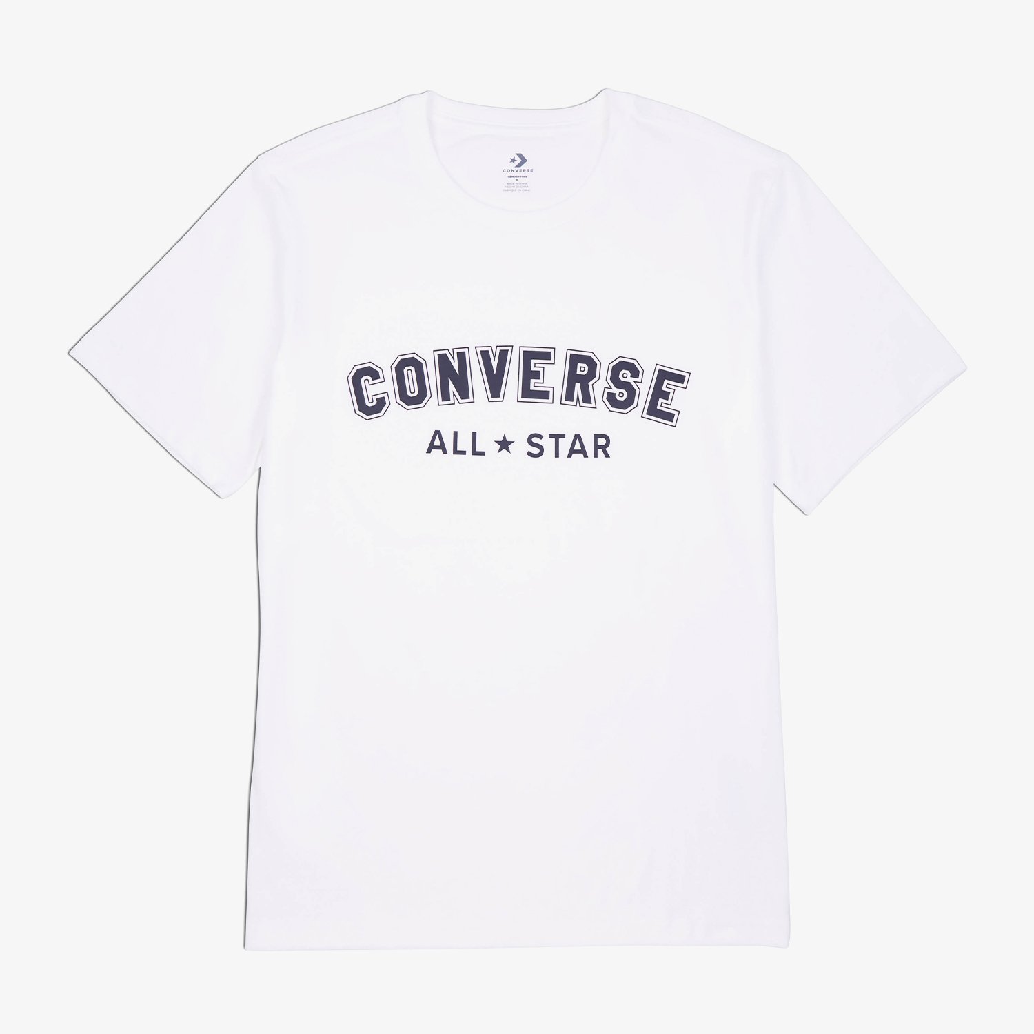 Converse Go-To All Star Standard Fit Unisex Beyaz T-Shirt