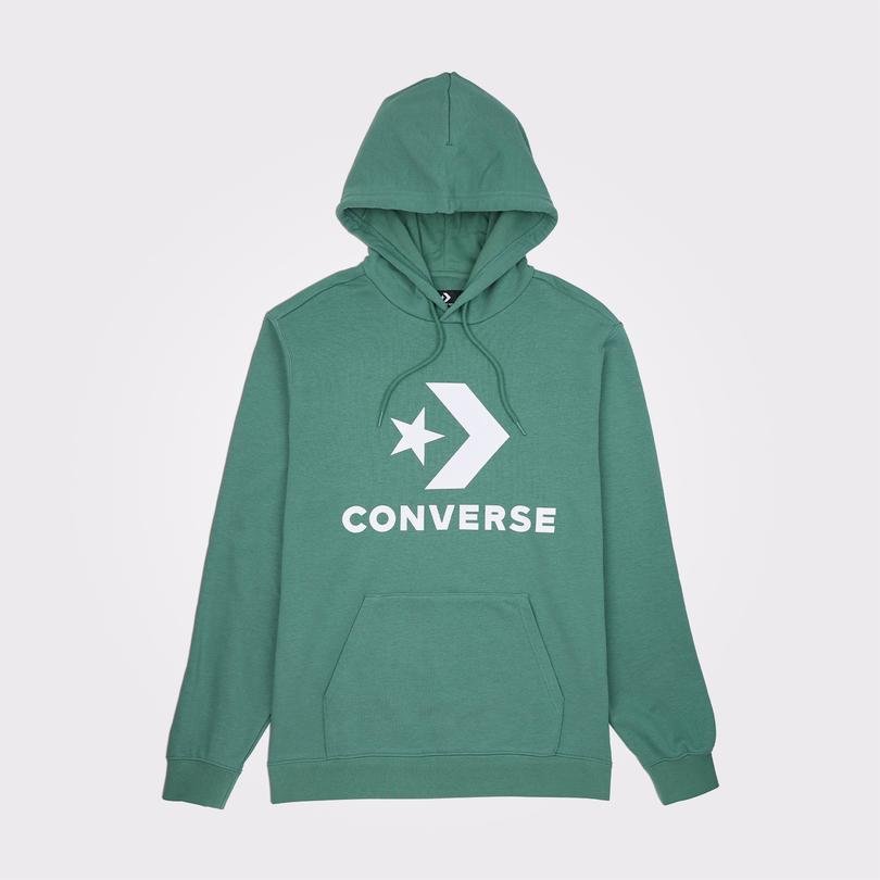 Converse Go To Pullover  Unisex Yeşil Hoodie