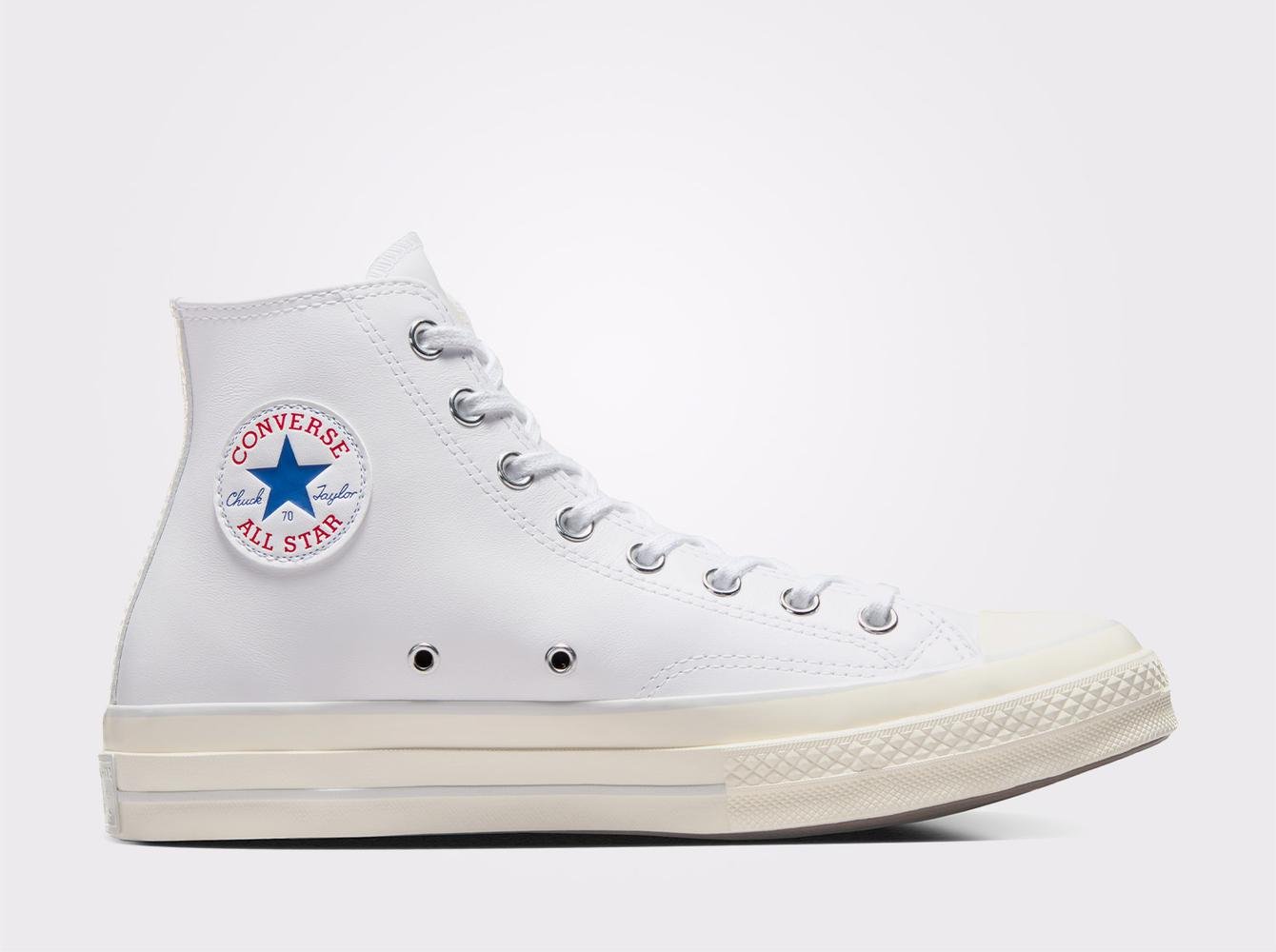 Converse Chuck 70 Unisex Beyaz Deri Sneaker