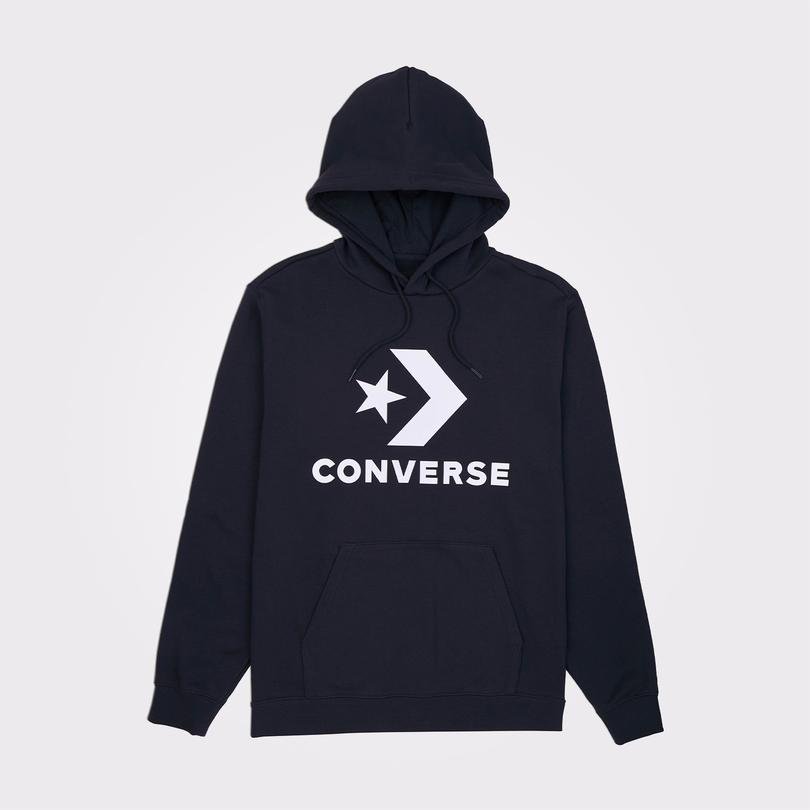 Converse Go To Pullover  Unisex Siyah Hoodie