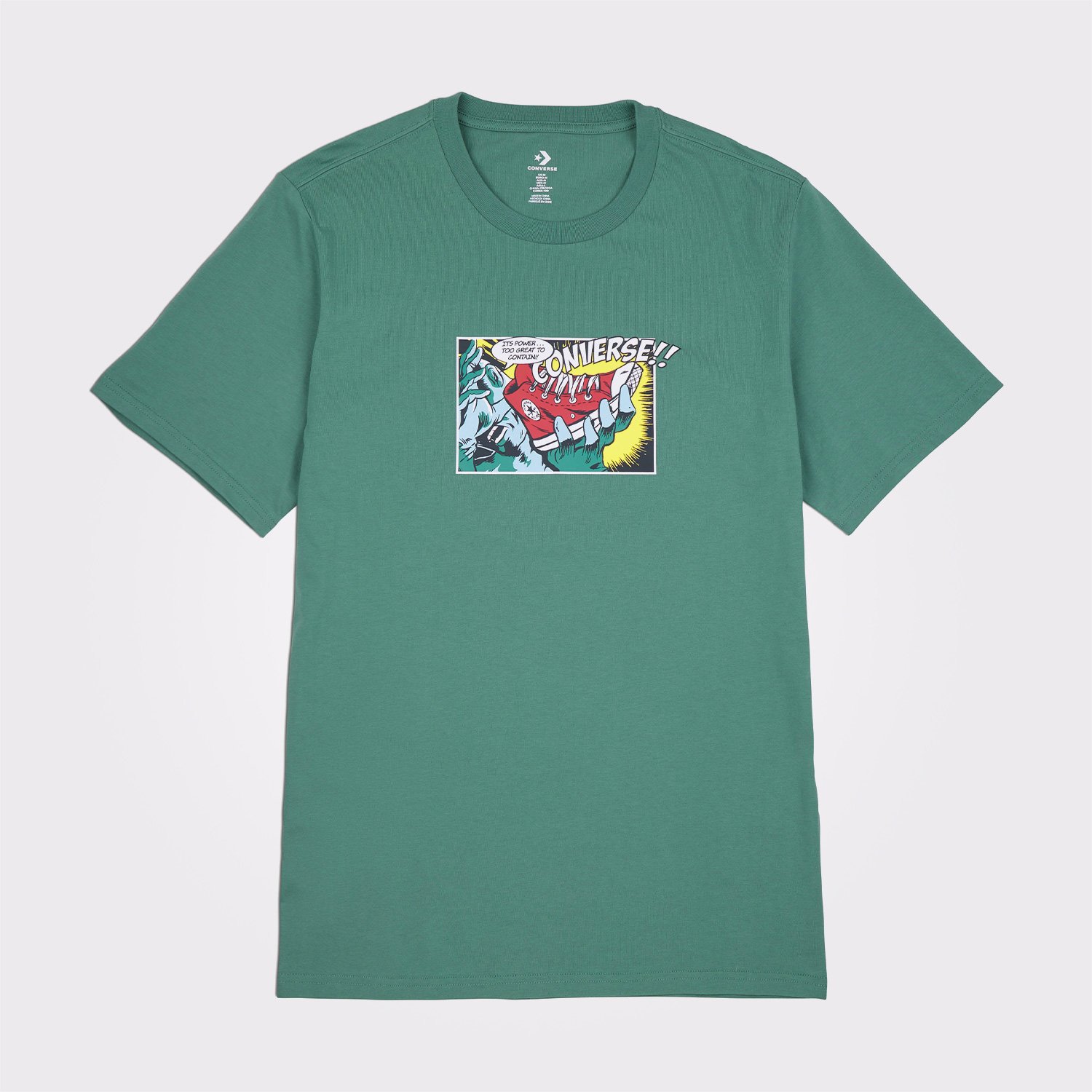 Converse Comic Erkek Yeşil T-Shirt