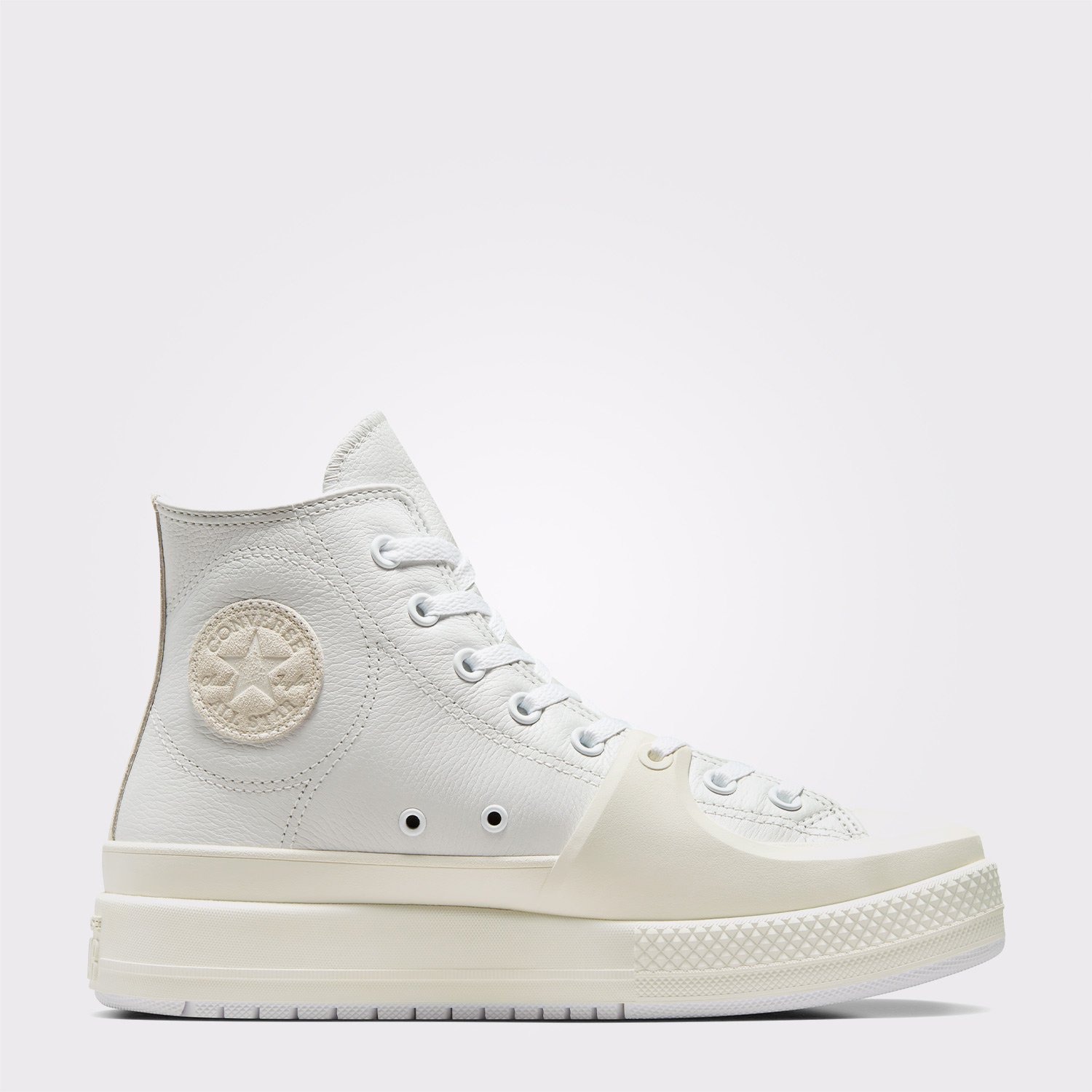 Converse Chuck Taylor All Star Construct Unisex Beyaz Deri Sneaker