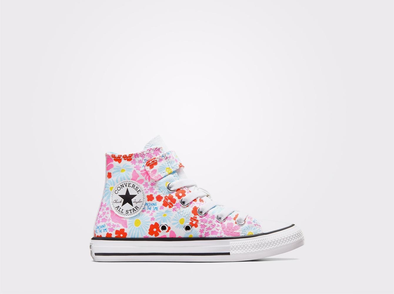 Converse Chuck Taylor All Star Floral Çocuk Beyaz Sneaker
