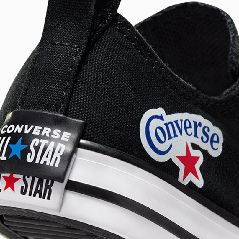 Converse Chuck Taylor All Star Sticker Stash Çocuk Siyah Sneaker