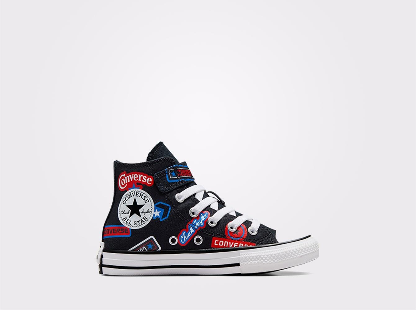 Converse Chuck Taylor All Star Stickers Çocuk Siyah Sneaker