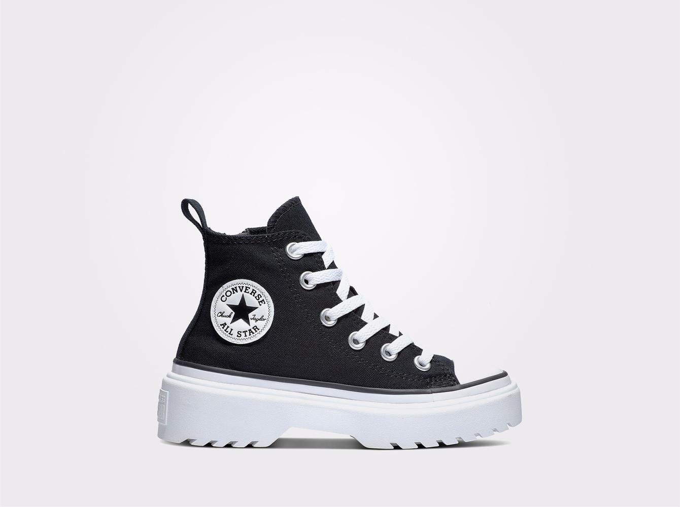 Converse Chuck Taylor All Star Lugged Lift Çocuk Siyah Platform Sneaker