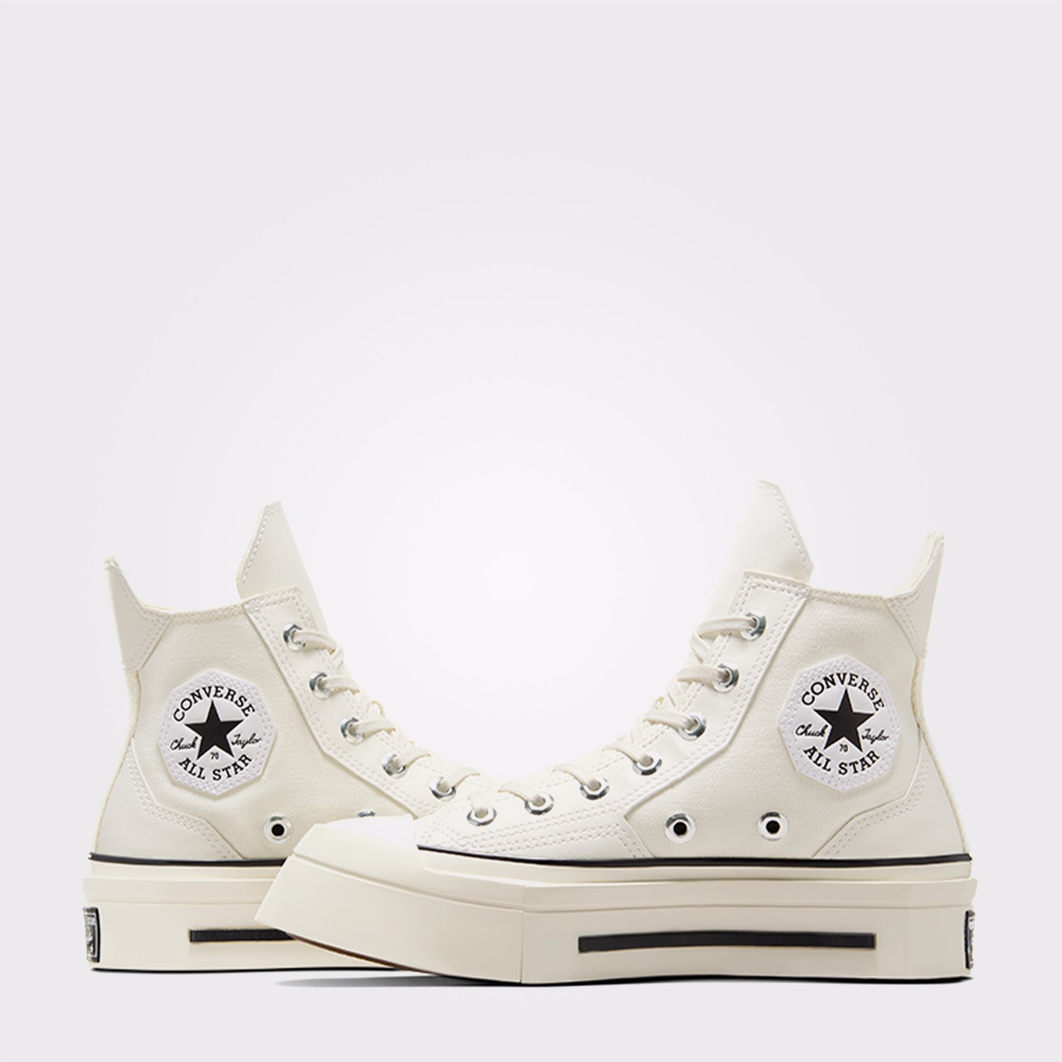 Converse Chuck 70 De Luxe Squared Unisex Krem Platform Sneaker
