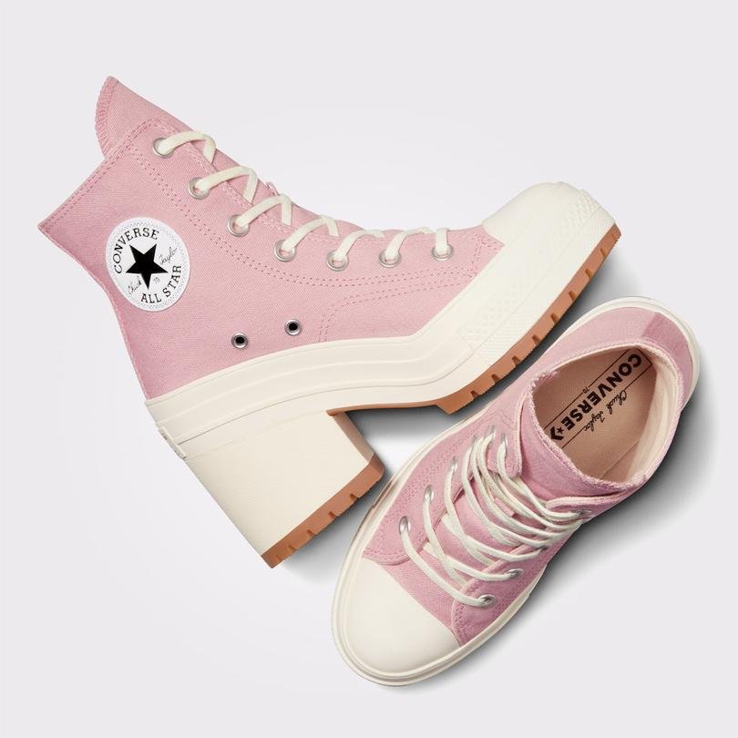 Converse Chuck 70 De Luxe Heel Kadın Pembe Platform Sneaker