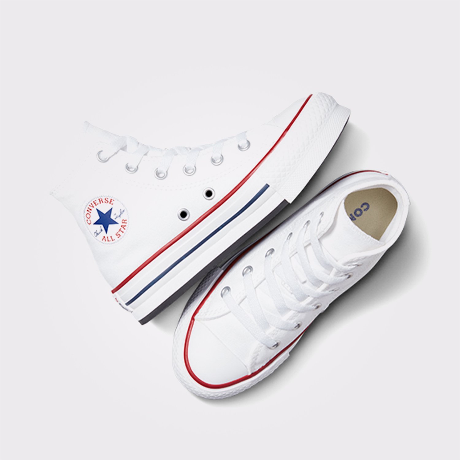 Converse Chuck Taylor All Star Eva Lift Çocuk Beyaz Platform Sneaker