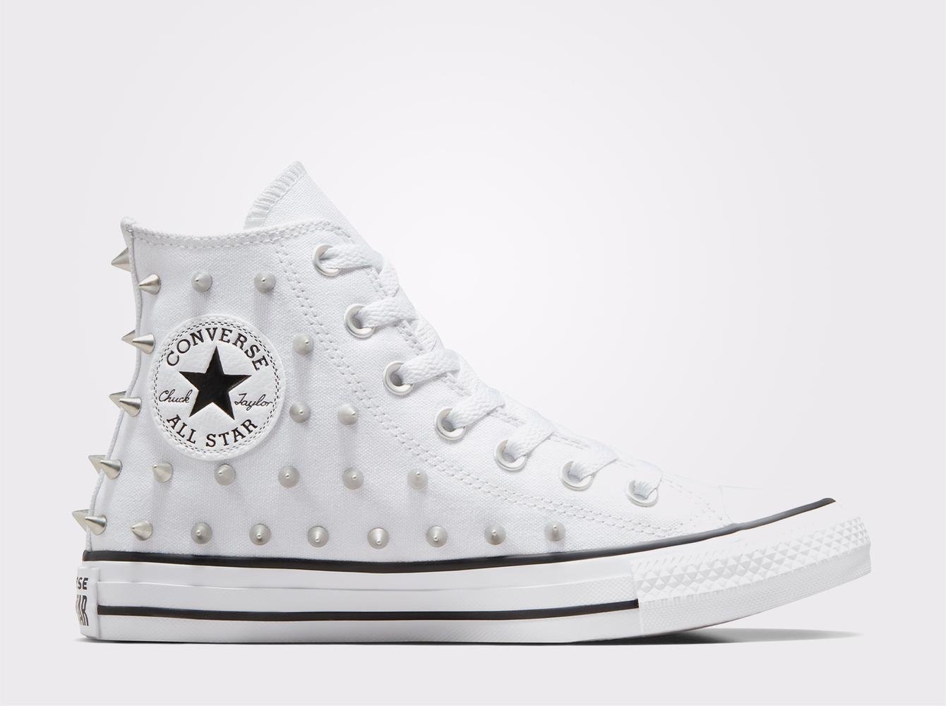 Converse Chuck Taylor All Star Studded Unisex Beyaz Sneaker