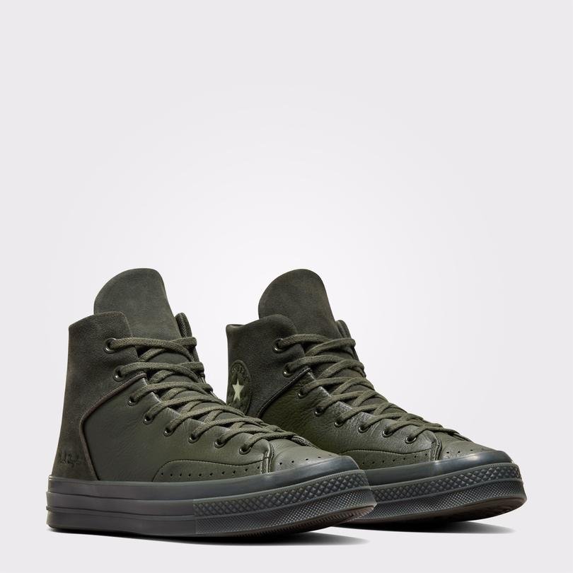 Converse Chuck 70 Marquis Unisex Yeşil Deri Sneaker