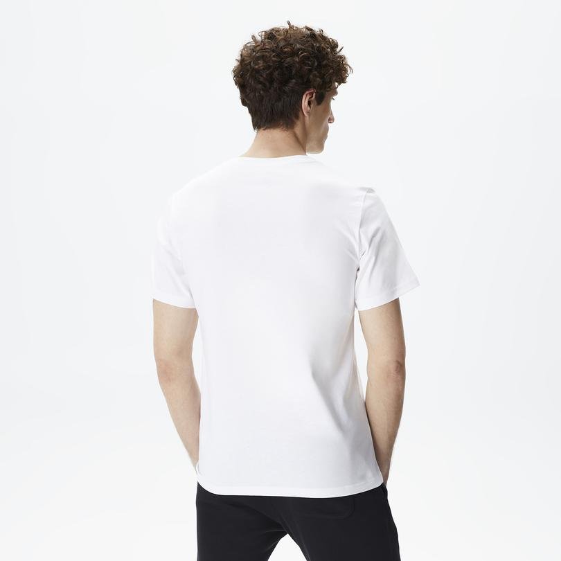Converse Chuck Taylor Distorted Erkek Beyaz T-Shirt
