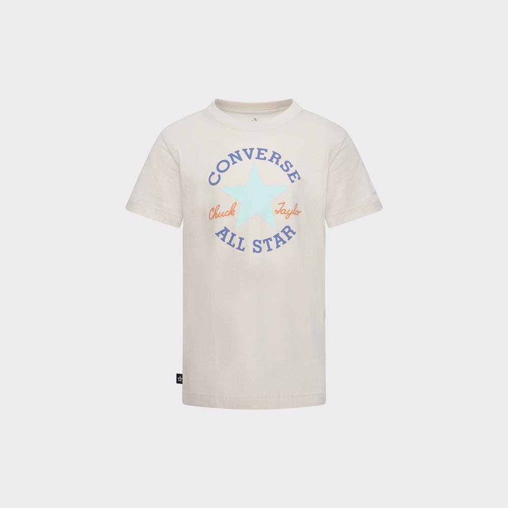 Converse Sustainable Core Graphic Çocuk Gri T-Shirt