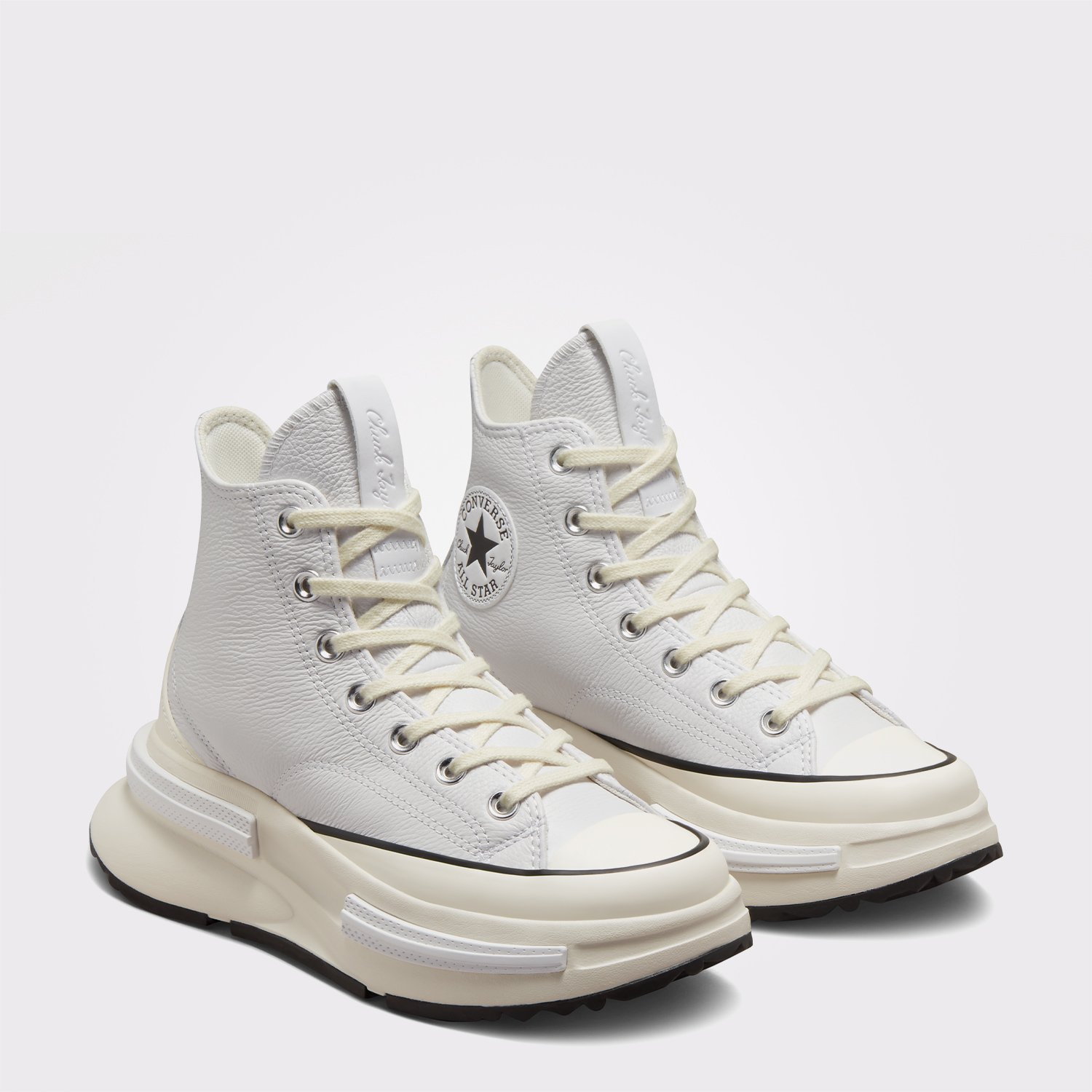 Converse Run Star Legacy Cx Foundational Unisex Beyaz Deri Platform Sneaker