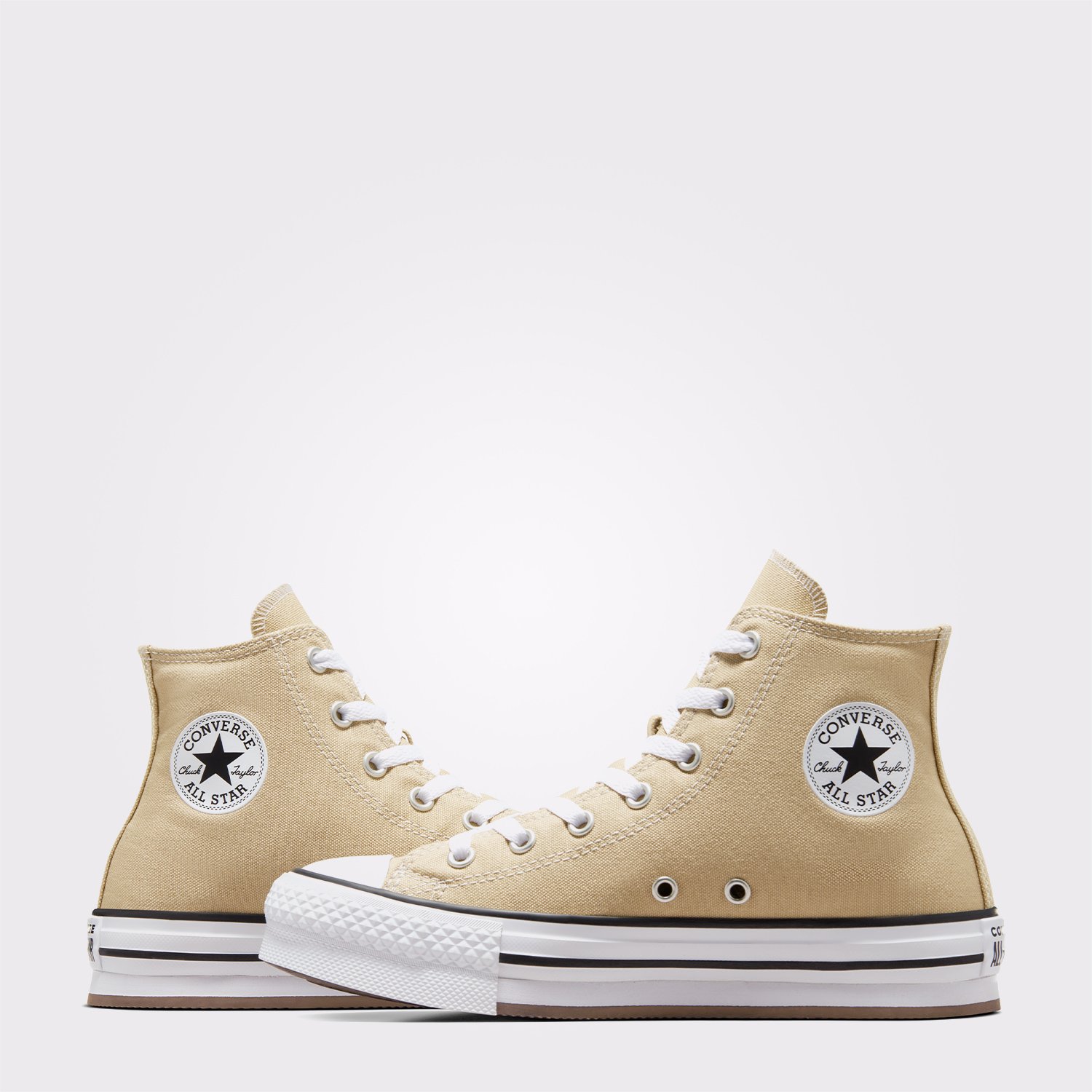 Converse Chuck Taylor All Star Lift Genç Bej Platform Sneaker