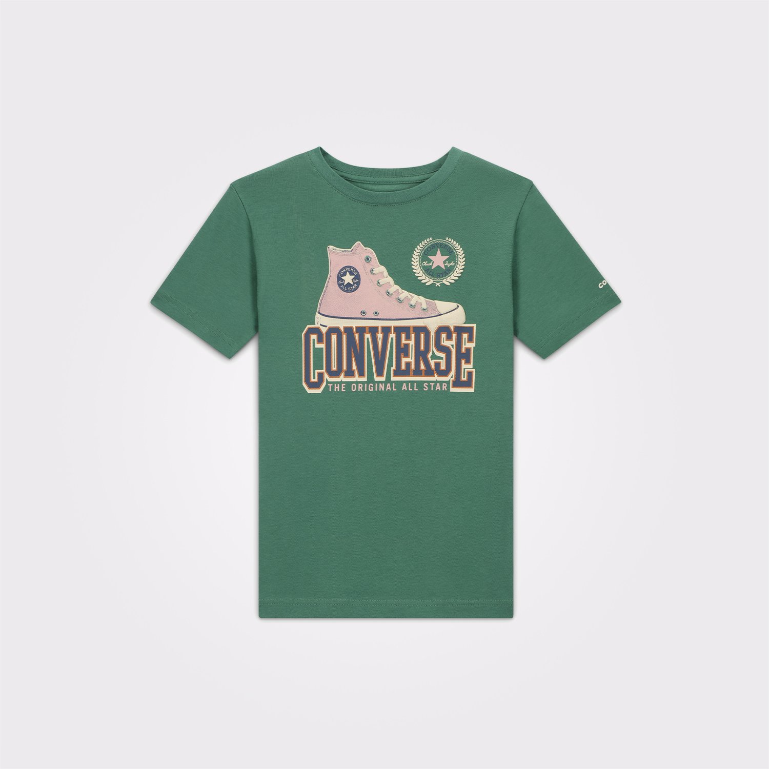 Converse Script Sneaker Organic Jersey Çocuk Krem T-Shirt
