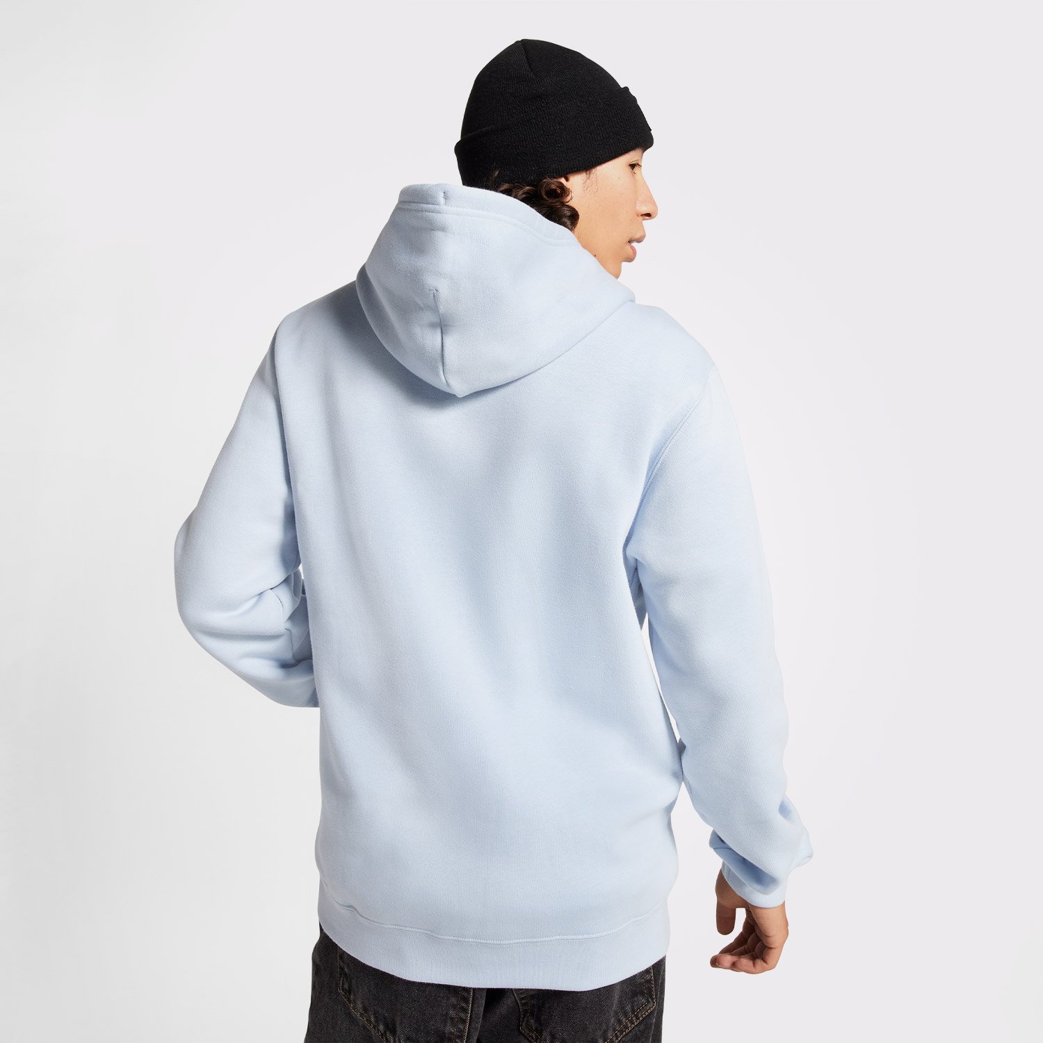 Converse Go-To Embroidered Star Chevron Standard-Fit Pullover Unisex Mavi Hoodie