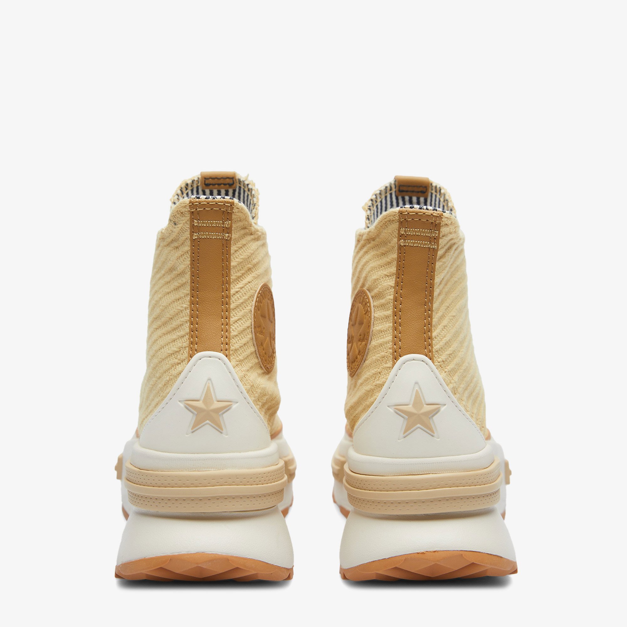 Converse Run Star Legacy Cx Platform Textured Unisex Sarı Platform Sneaker