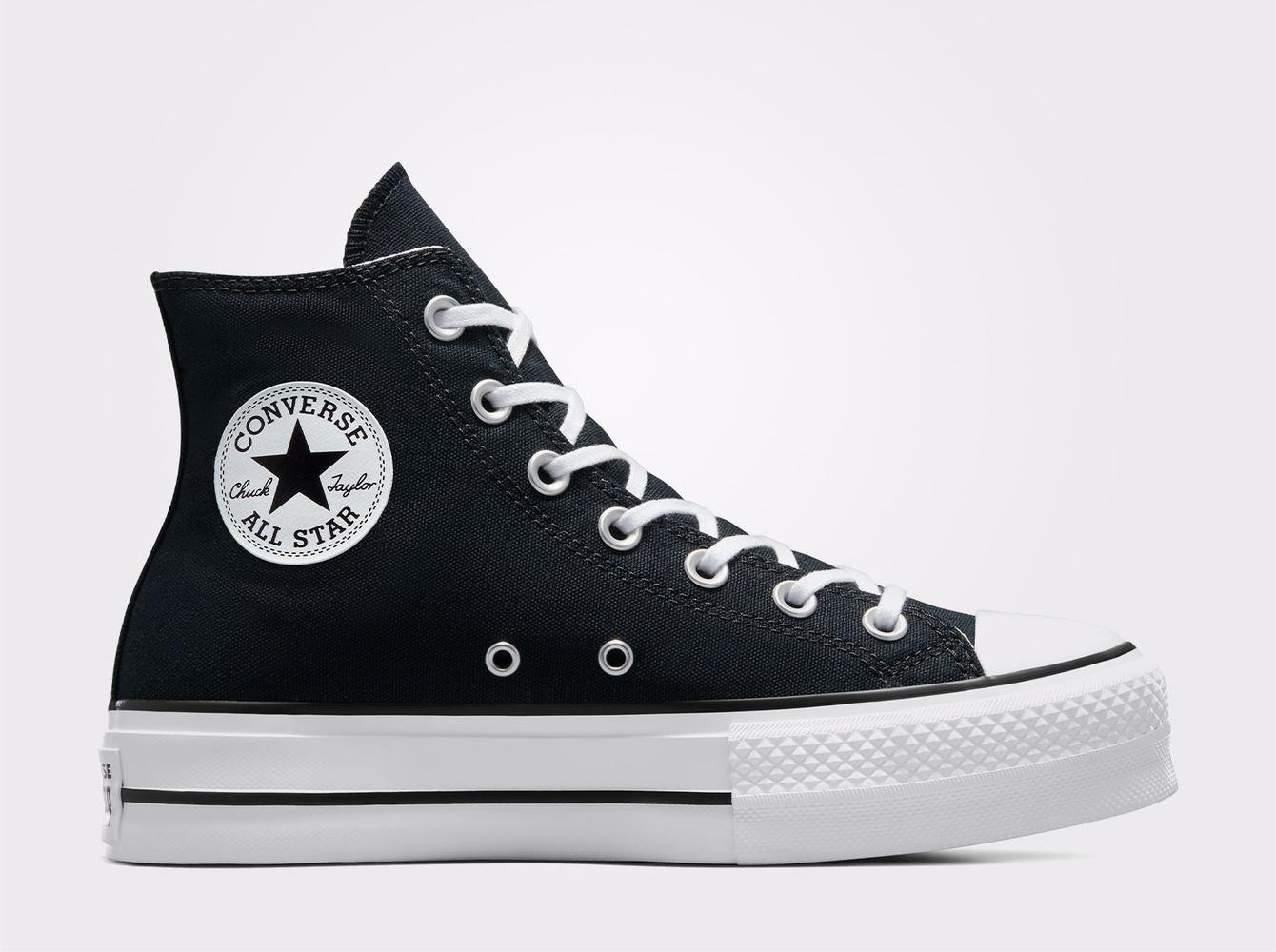 Converse Chuck Taylor All Star Lift Unisex Siyah Platform Sneaker