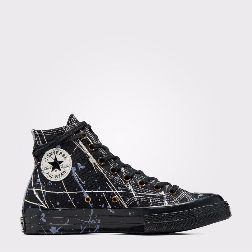 Converse Chuck 70 Paint Splatter Unisex Siyah Sneaker