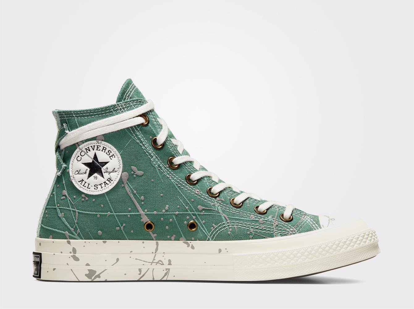 Converse Chuck 70 Paint Splatter Unisex Yeşil Sneaker