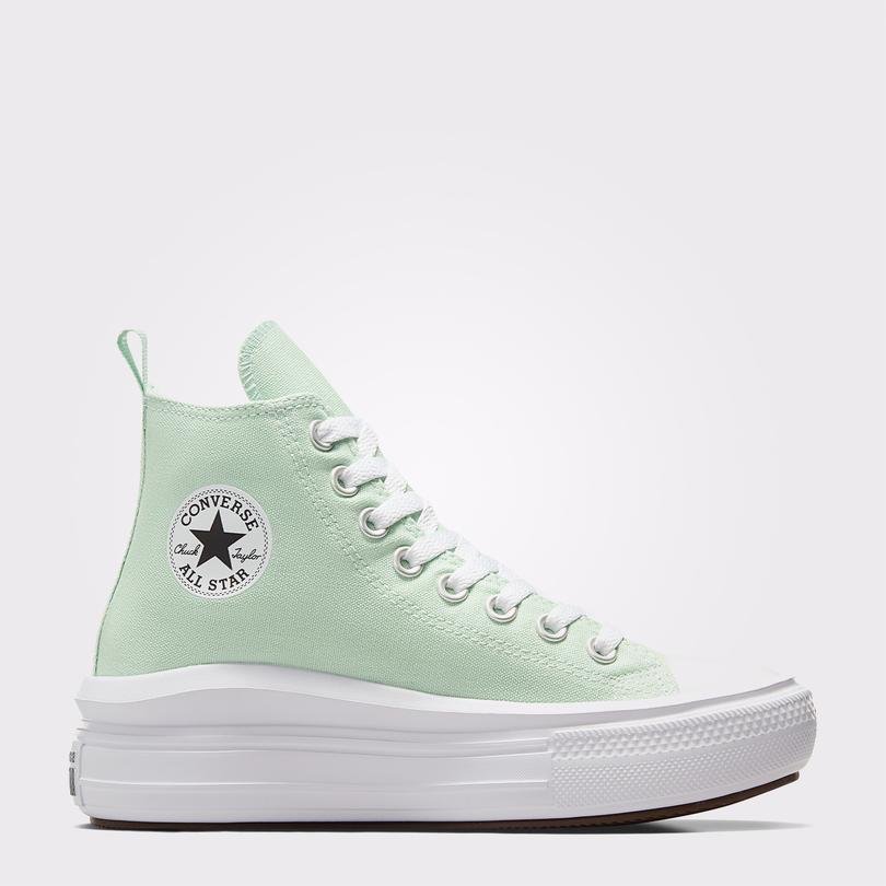 Converse Chuck Taylor All Star Move Genç Yeşil Platform Sneaker