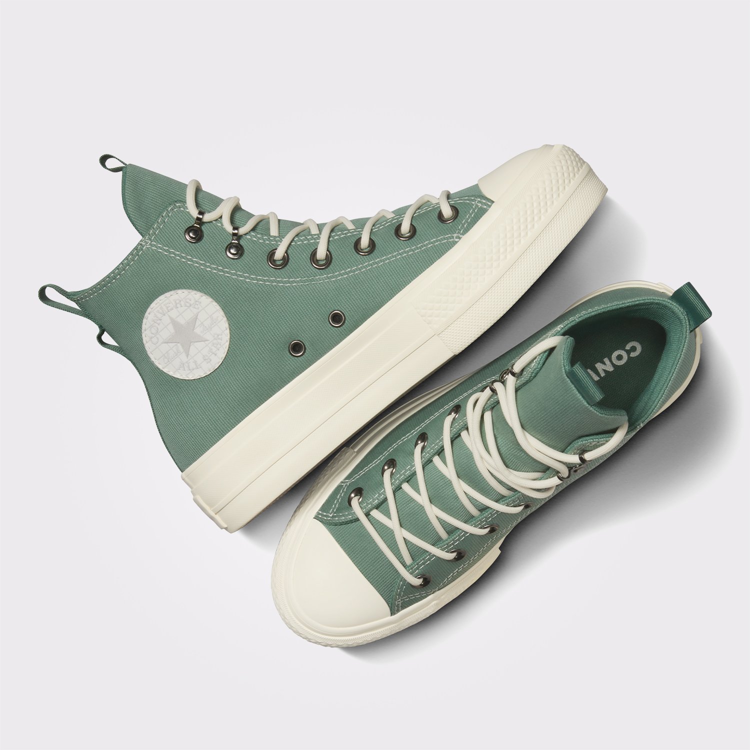 Converse Chuck Taylor All Star Lift Play On Unisex Yeşil Platform Sneaker