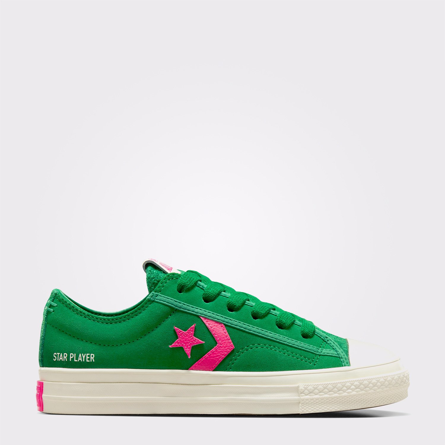 Converse Star Player 76 Unisex Yeşil Süet Sneaker