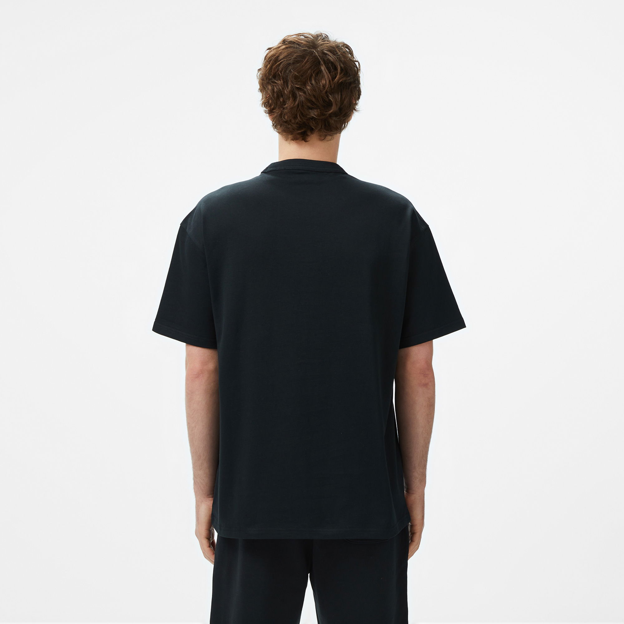 Converse Erkek Loose Fit Siyah T-Shirt