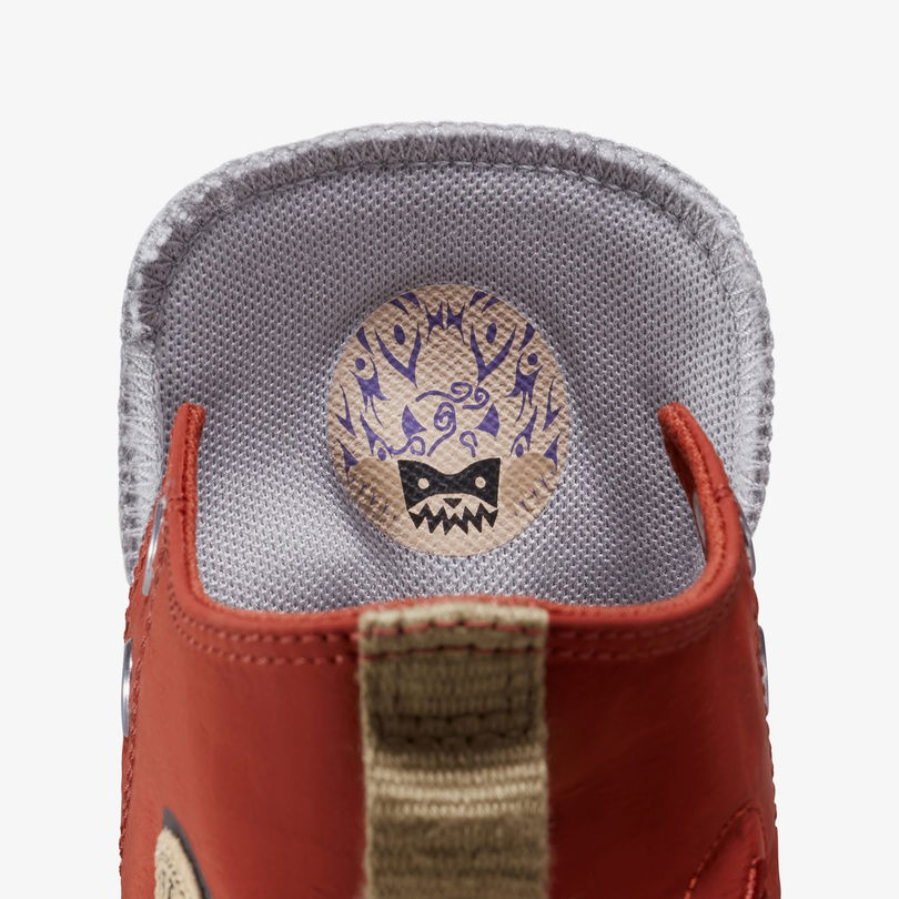 Converse x Naruto Unisex Kırmızı Chuck Taylor All Star Sneaker