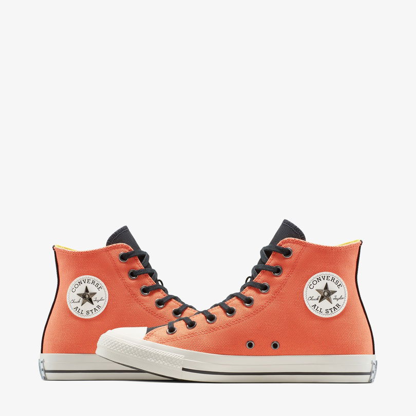 Converse x Naruto Unisex Sarı Chuck Taylor All Star Sneaker