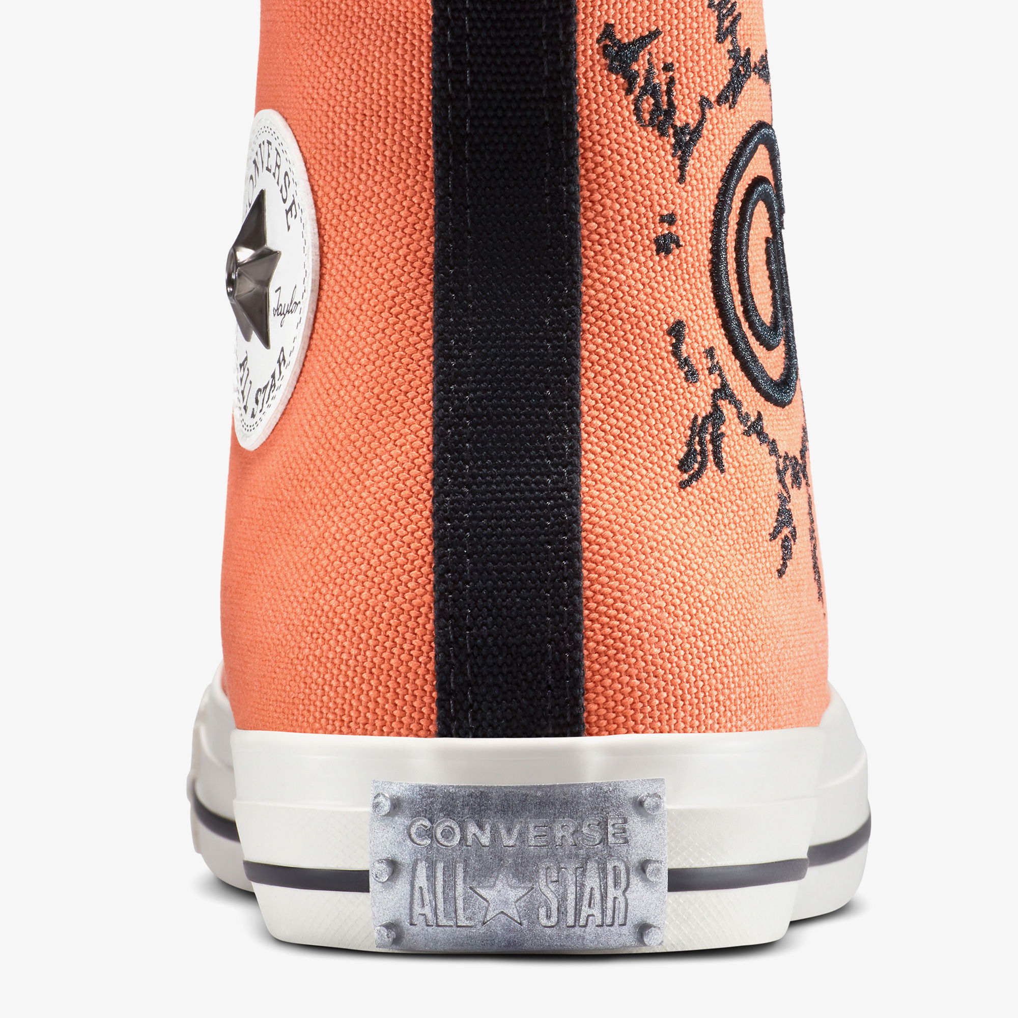 Converse x Naruto Unisex Sarı Chuck Taylor All Star Sneaker