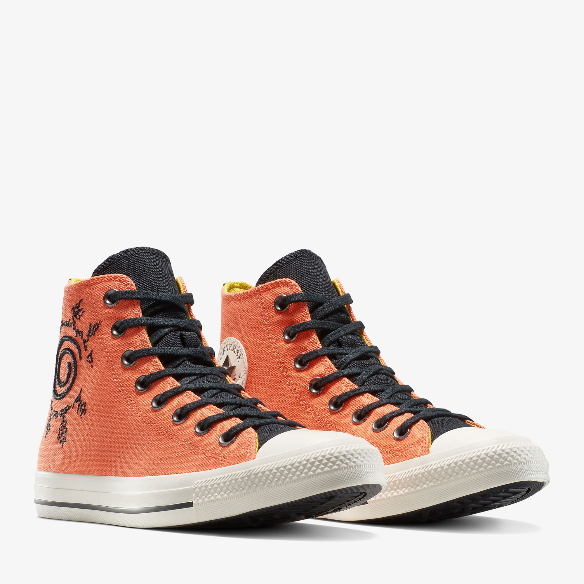 Converse x Naruto Unisex Sarı Chuck Taylor All Star Sneaker