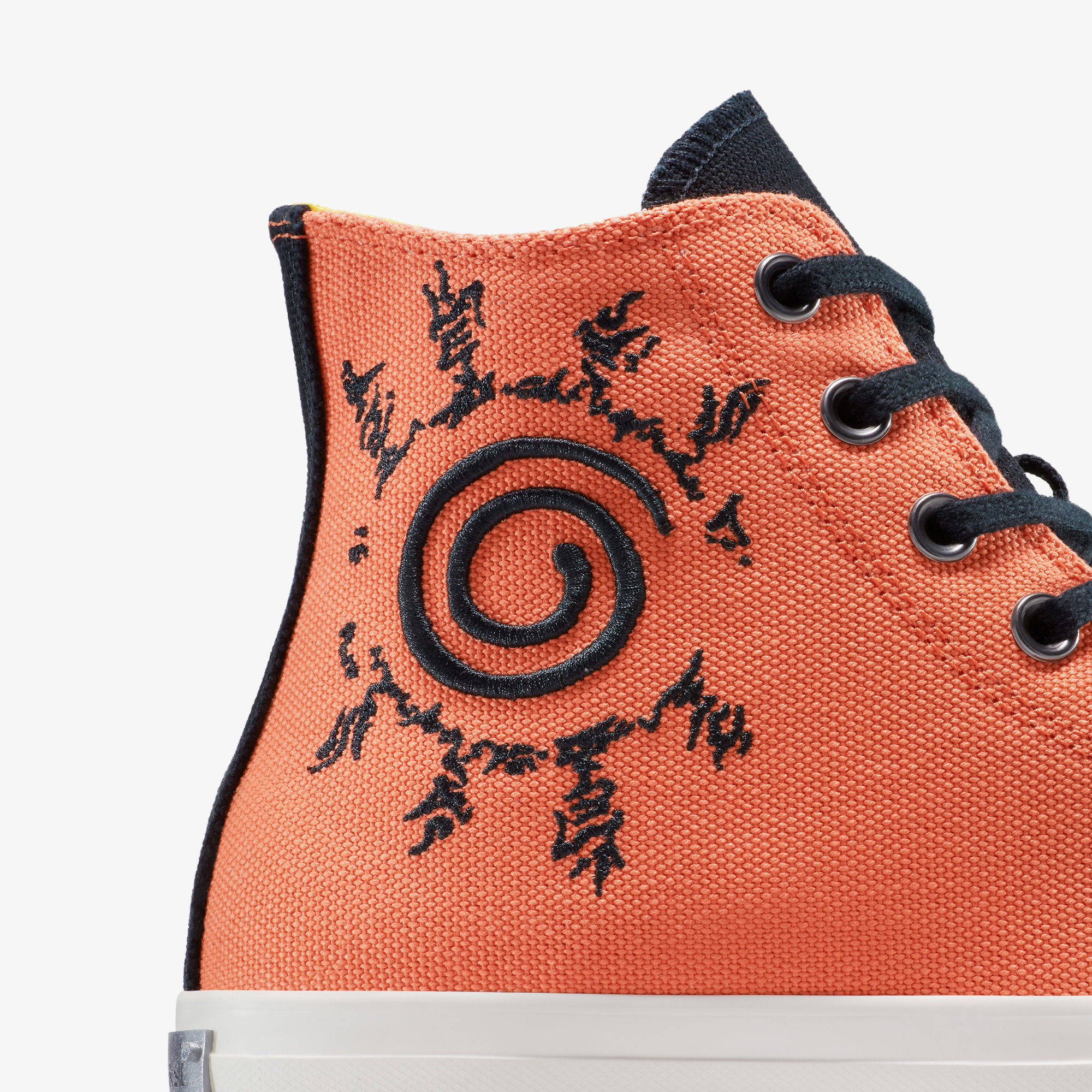 Converse x Naruto Unisex Sarı Chuck Taylor All Star Sneaker
