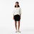  Converse Star Chevron Baskılı Kadın Oversize Fit Krem T-Shirt