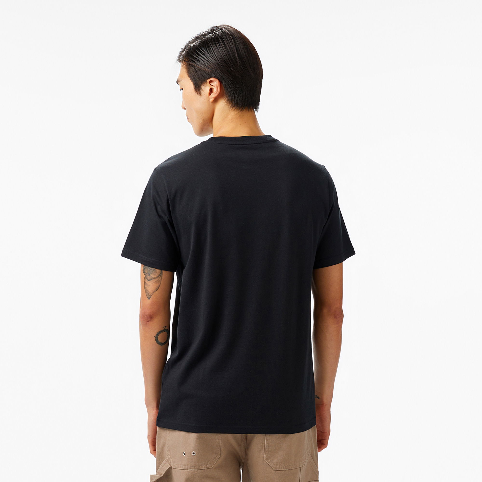 Converse Erkek Baskılı Siyah T-Shirt