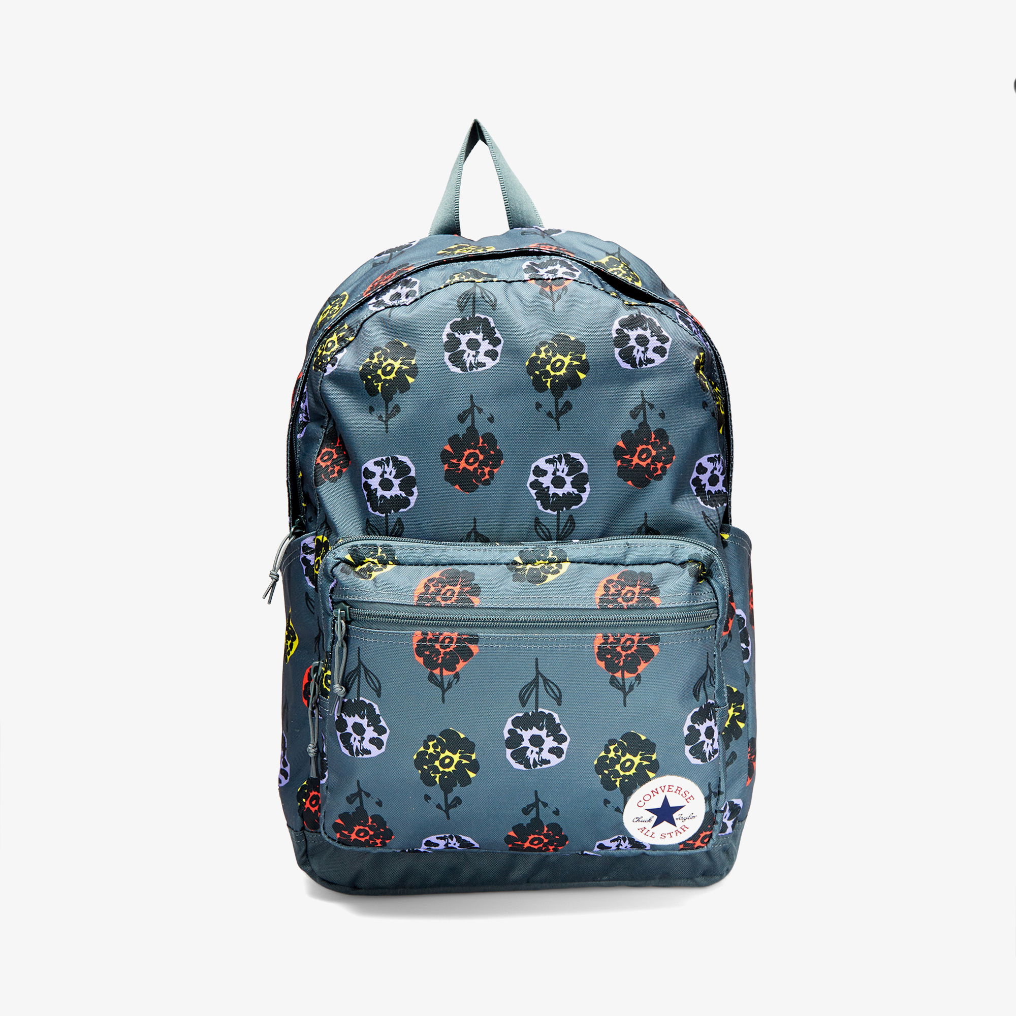 Converse Floral Go 2 Unisex Yeşil Sırt Çantası