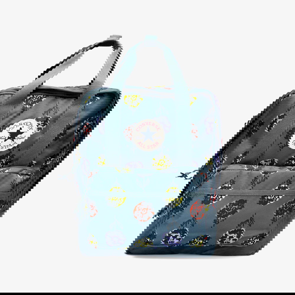 Converse Floral Square Unisex Yeşil Sırt Çantası