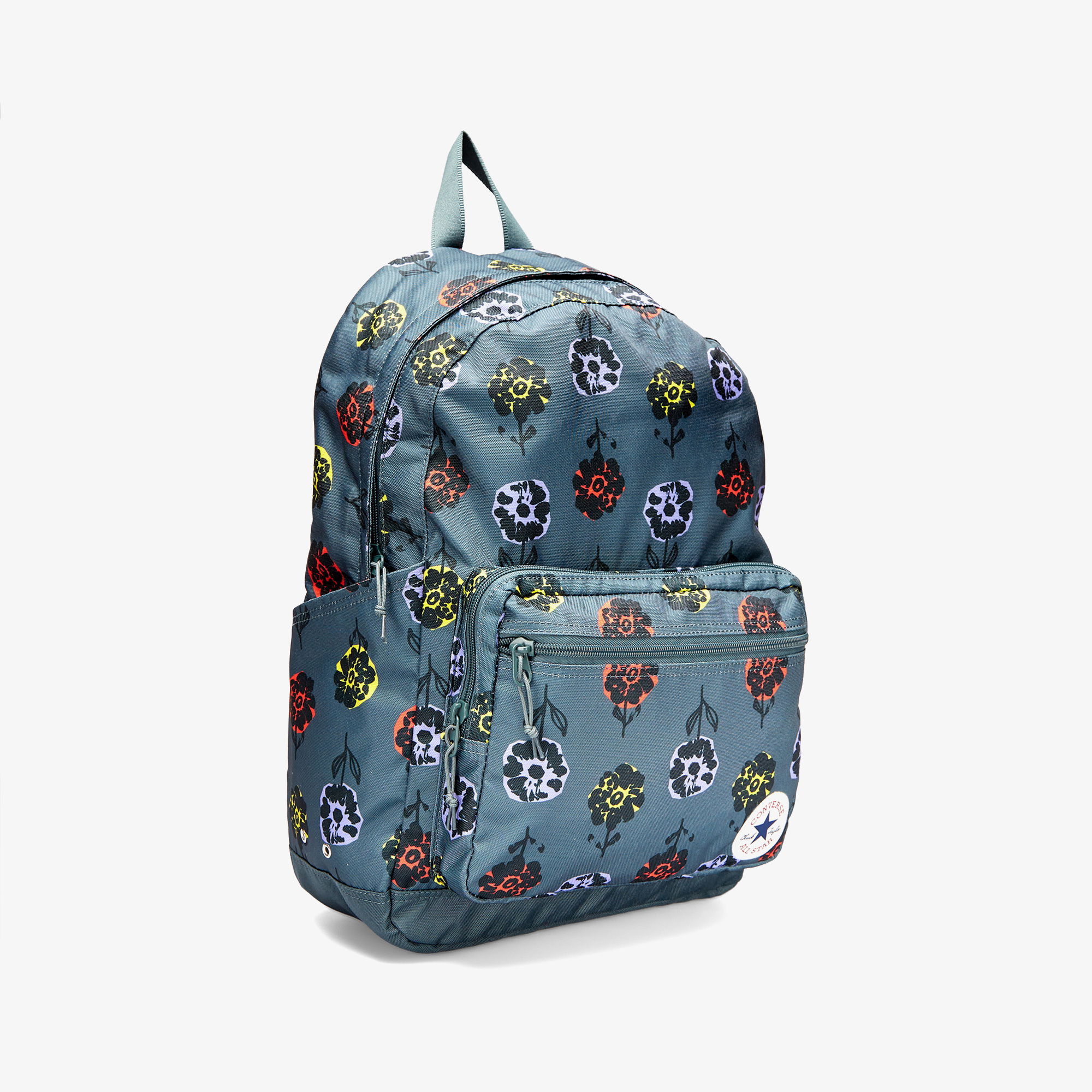 Converse Floral Go 2 Unisex Yeşil Sırt Çantası